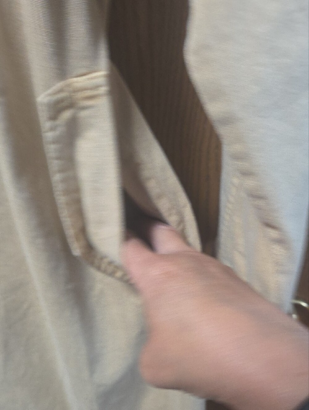 Universal Thread Beige Trench Coat with Belt - Picture 9 of 16